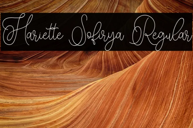 Hariette Sofirya Regular Example 3