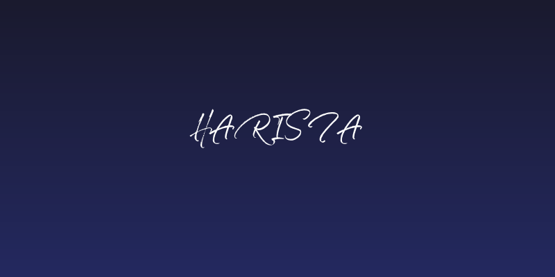 Harista Social Header