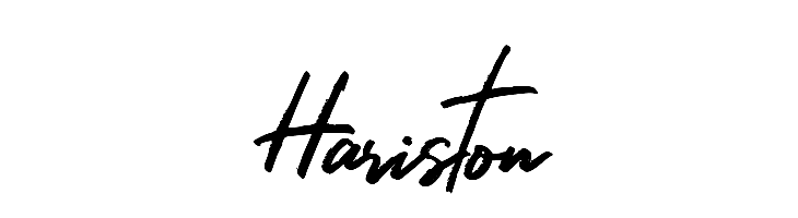 Hariston  les polices de caractères gratuit tlcharger