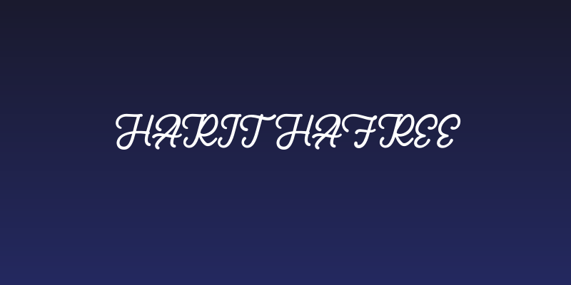 HarithaFREE Social Header