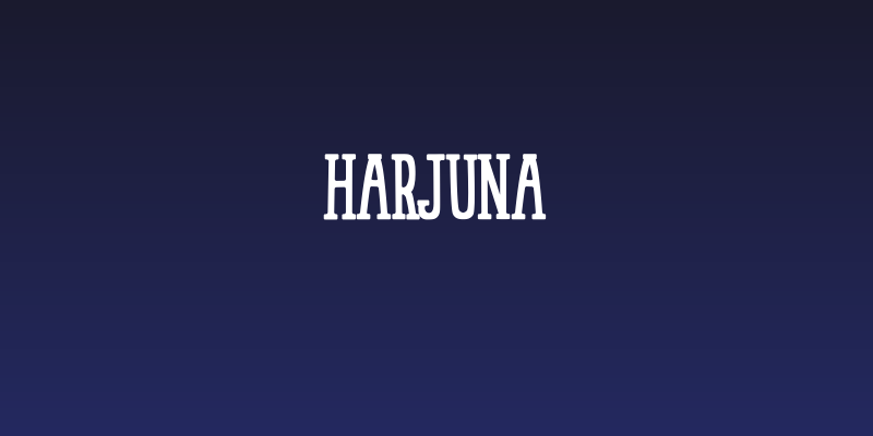HarjunA Social Header