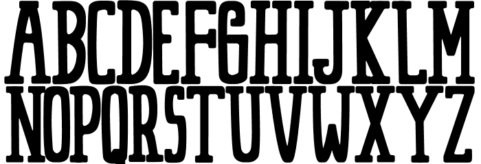 HarjunA Font LOWERCASE