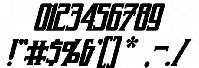 Harker Bold Italic Font OTHER CHARS