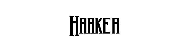 Harker  नि: शुल्क फ़ॉन्ट्स डाउनलोड