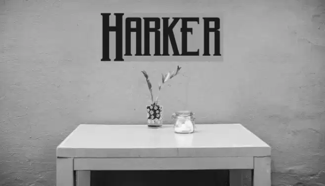 Harker Fonte examples
