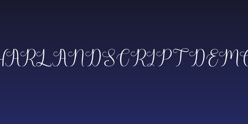 HarlandScriptDemo Social Header