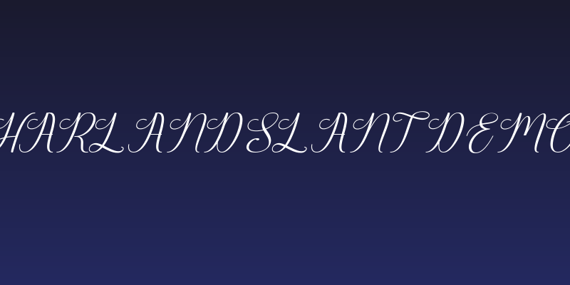 HarlandSlantDemo Social Header