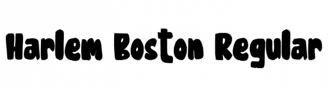 Harlem Boston Regular  Fuentes Gratis Descargar