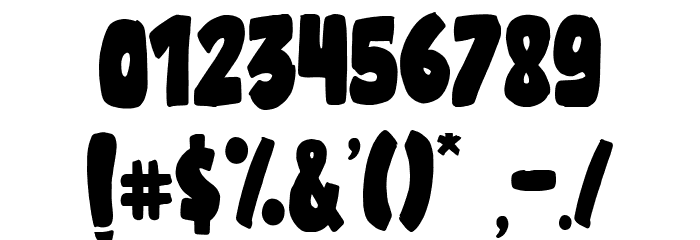 Harlem Boston Regular Font OTHER CHARS