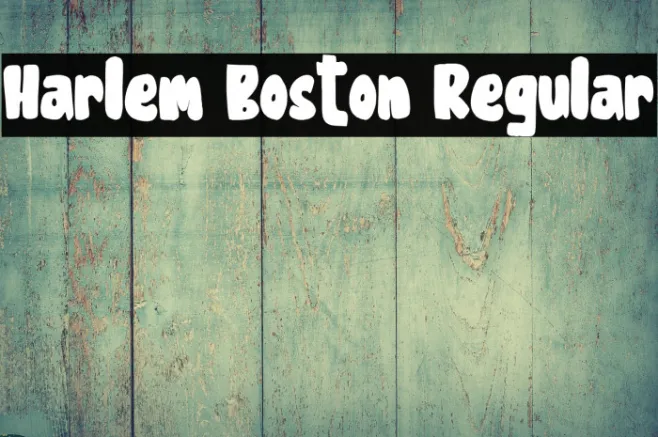 Harlem Boston Regular Example 1
