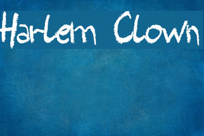 Harlem Clown Example 1