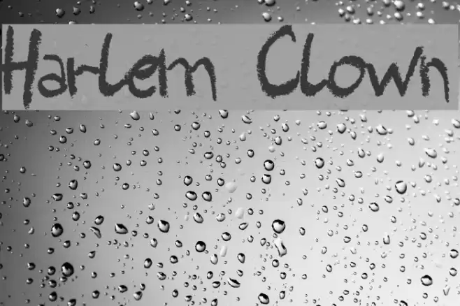 Harlem Clown Font examples
