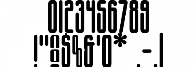 Harlem Font OTHER CHARS