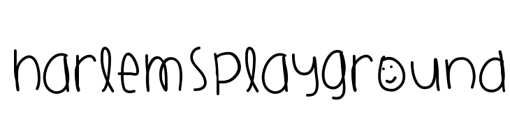 HarlemsPlayground Font