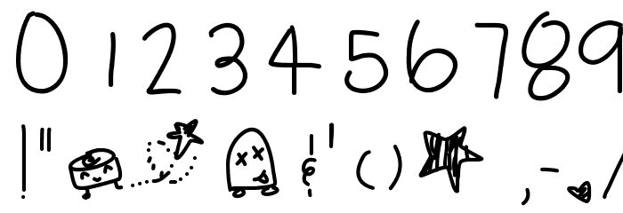 HarlemsPlayground Font OTHER CHARS