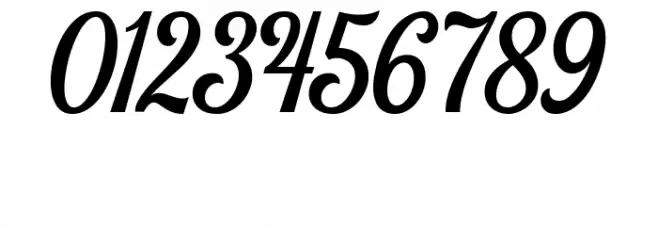 Harlend Demo Font OTHER CHARS