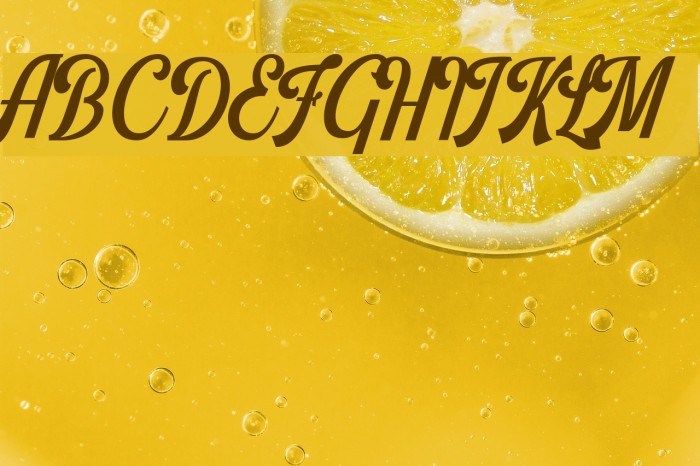 Harlend Demo Font examples