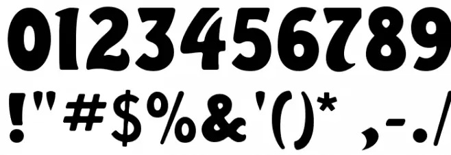 HarlequinExtraboldFLF Font OTHER CHARS