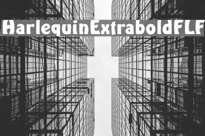 HarlequinExtraboldFLF Font examples
