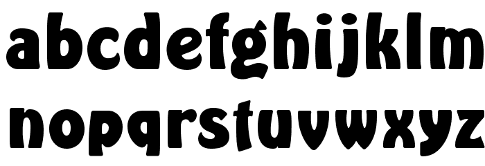 HarlequinExtraboldFLF Font LOWERCASE