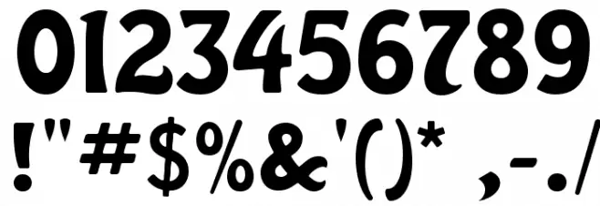 HarlequinFLF-Bold Font OTHER CHARS