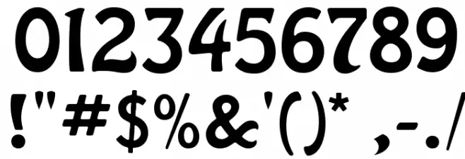 HarlequinFLF Font OTHER CHARS