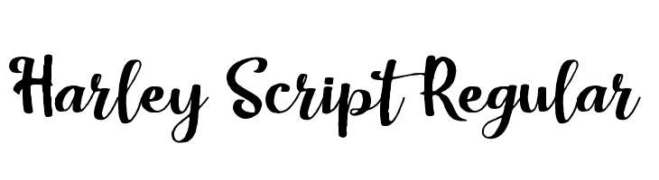 Harley Script Regular Font