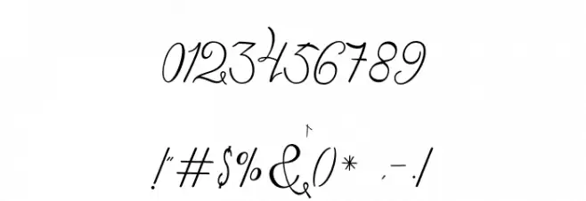 Harlfiney Font OTHER CHARS