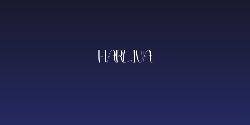 Harliva Social Header