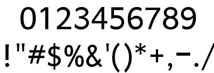 Harmattan Regular Font OTHER CHARS