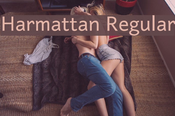 Harmattan Regular Font examples