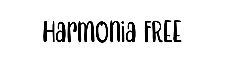 Harmonia FREE  नि: शुल्क फ़ॉन्ट्स डाउनलोड