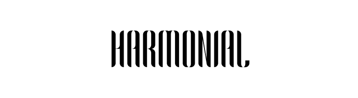 Harmonial フォント