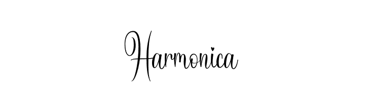 Harmonica  フリーフォントのダウンロード
