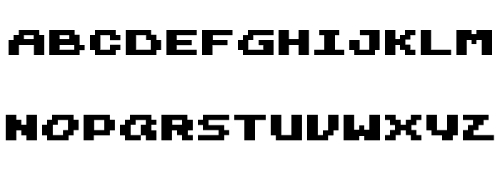 Harmonica Font LOWERCASE
