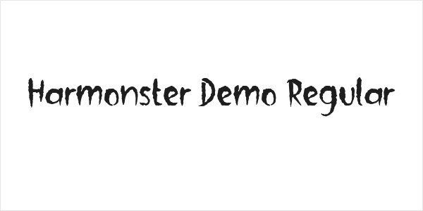 Harmonster Demo Regular Logo