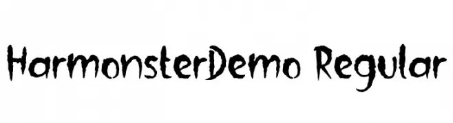HarmonsterDemo-Regular  Frei Schriftart Herunterladen