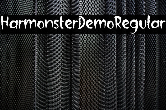 HarmonsterDemo-Regular Example 3