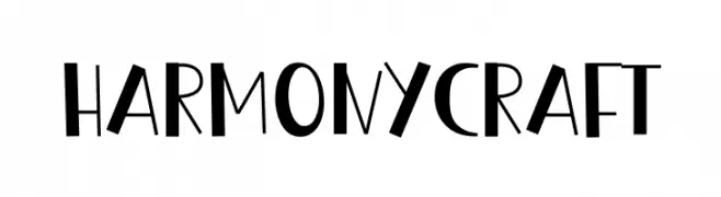 Harmony Craft  フリーフォントのダウンロード