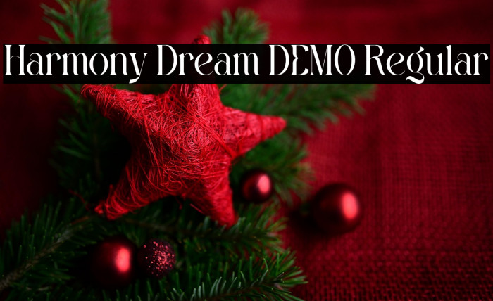 Harmony Dream DEMO Regular Example 2