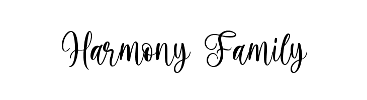 Harmony шрифт