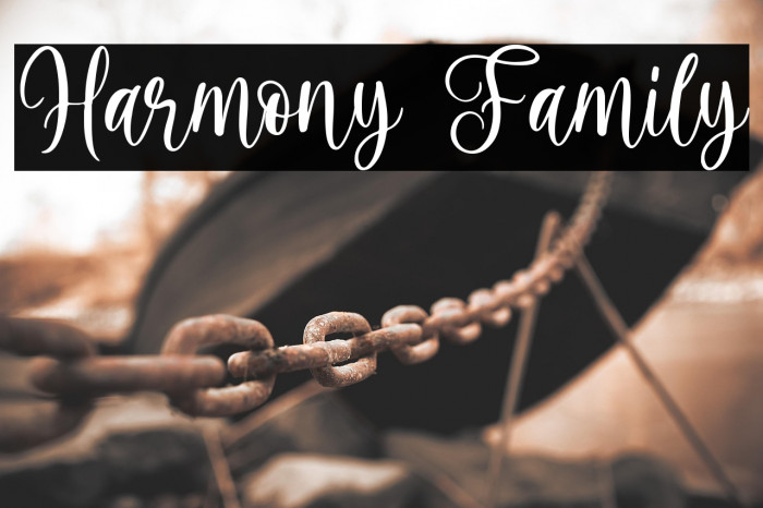 Harmony Family Example 1