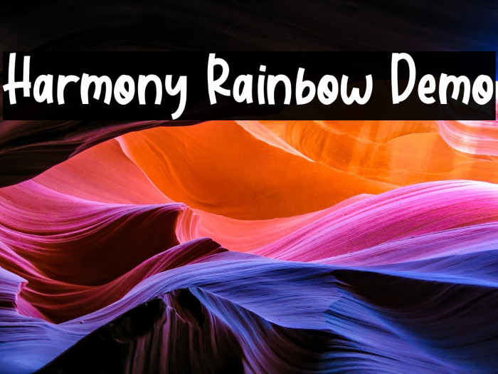 Harmony Rainbow Demo Example 1