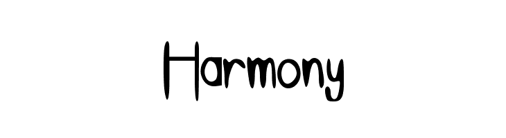 Harmony Font - FFonts.net