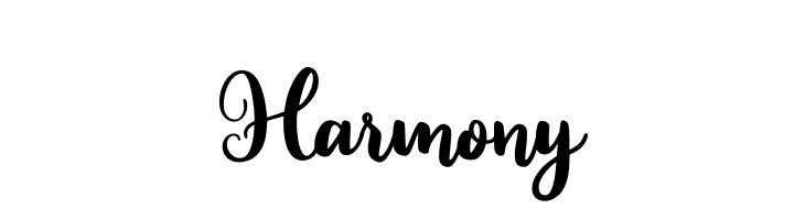 Harmony  नि: शुल्क फ़ॉन्ट्स डाउनलोड