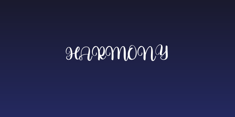Harmony Social Header