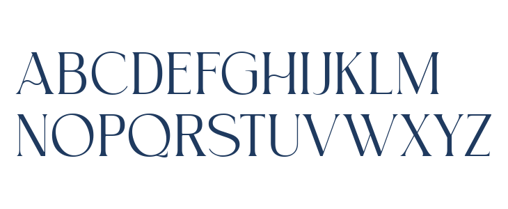 HarmonyEmbraceSerifDemo Uppercase