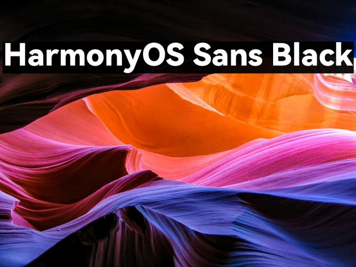 HarmonyOS Sans Black Example 2