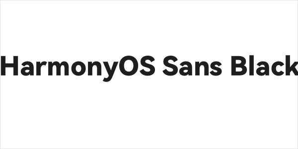 HarmonyOS Sans Black Logo