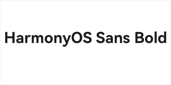 HarmonyOS Sans Bold Logo